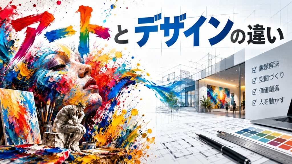 アートとデザインの違いとは